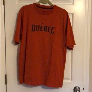 Men’s L Quebec T- shirt cotton and bamboo